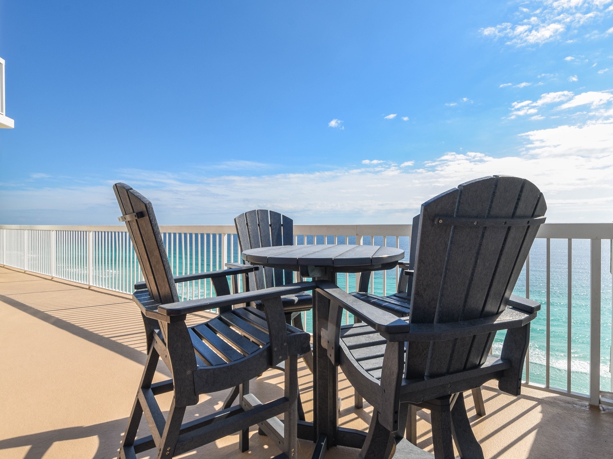 Silver Beach Towers West Penthouse 1903- Balcony