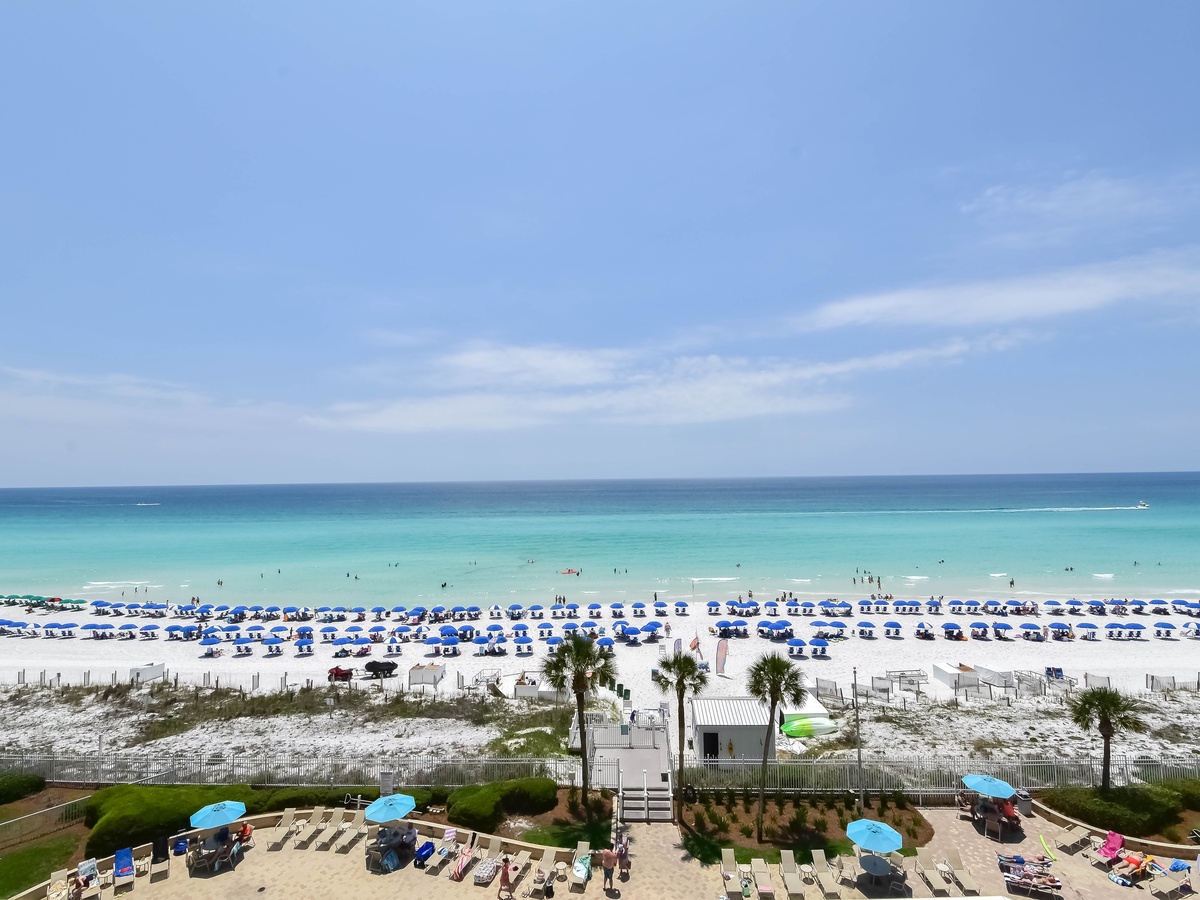 Silver Beach Towers East 606- Balcony View