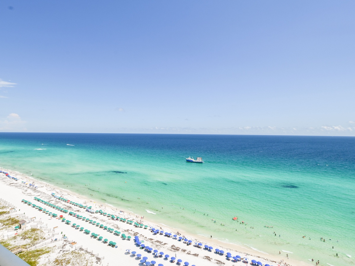 Silver Beach Towers East 1804 - Balcony View