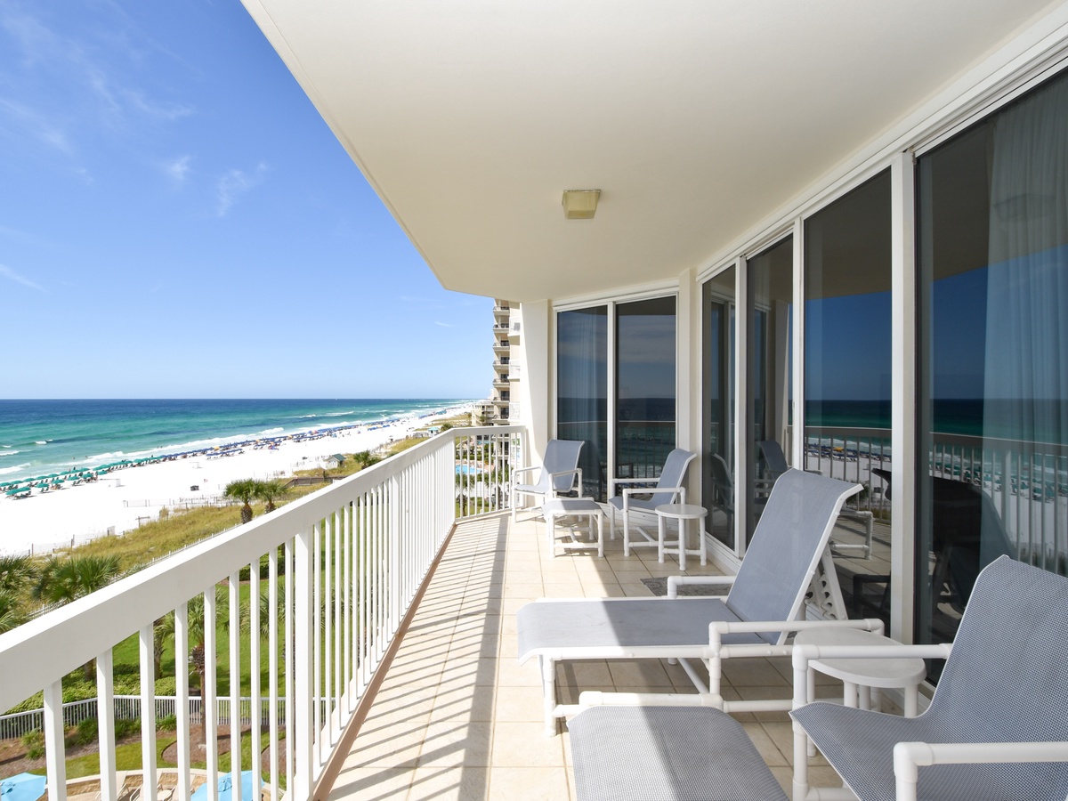 Silver Beach Towers West 502- Balcony View