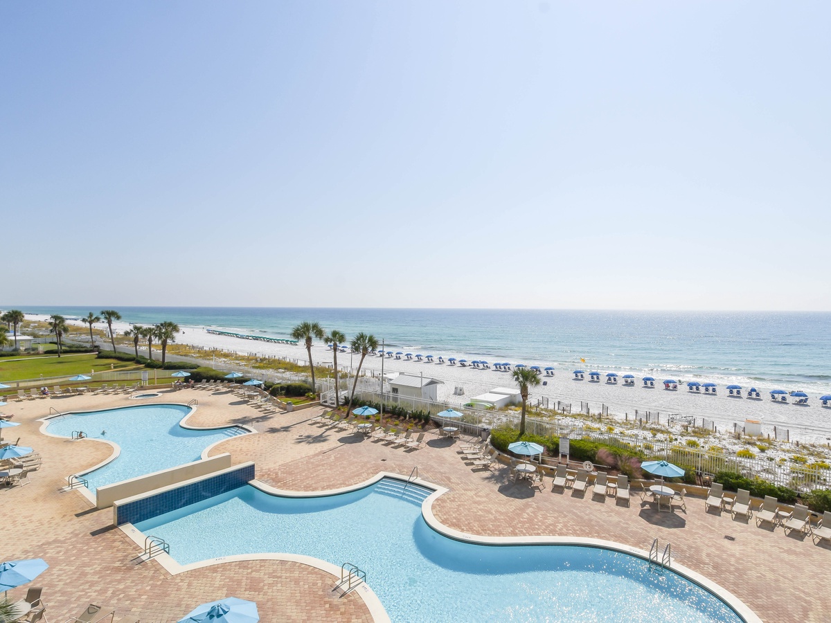 Silver Beach Towers W402 - Balcony View