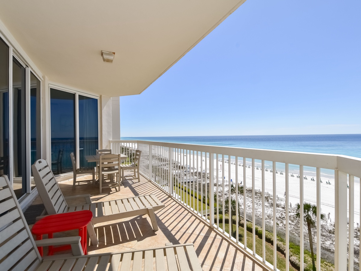 Silver Beach Towers East 702- Balcony