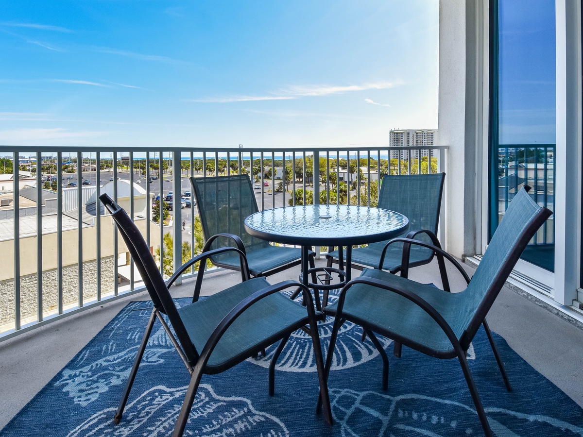 The Palms of Destin 1504 - Balcony Seating