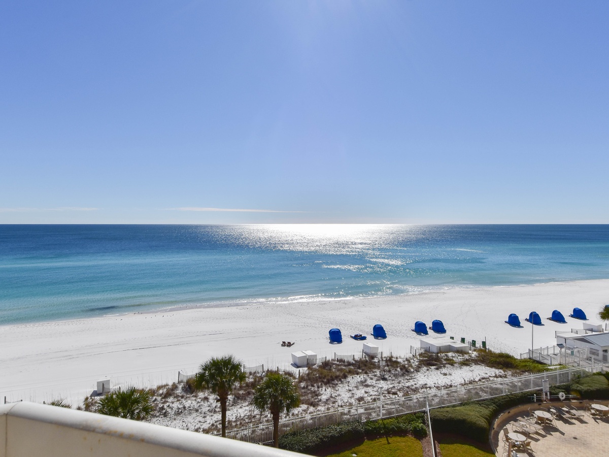 Silver Beach Towers East 602- Balcony View