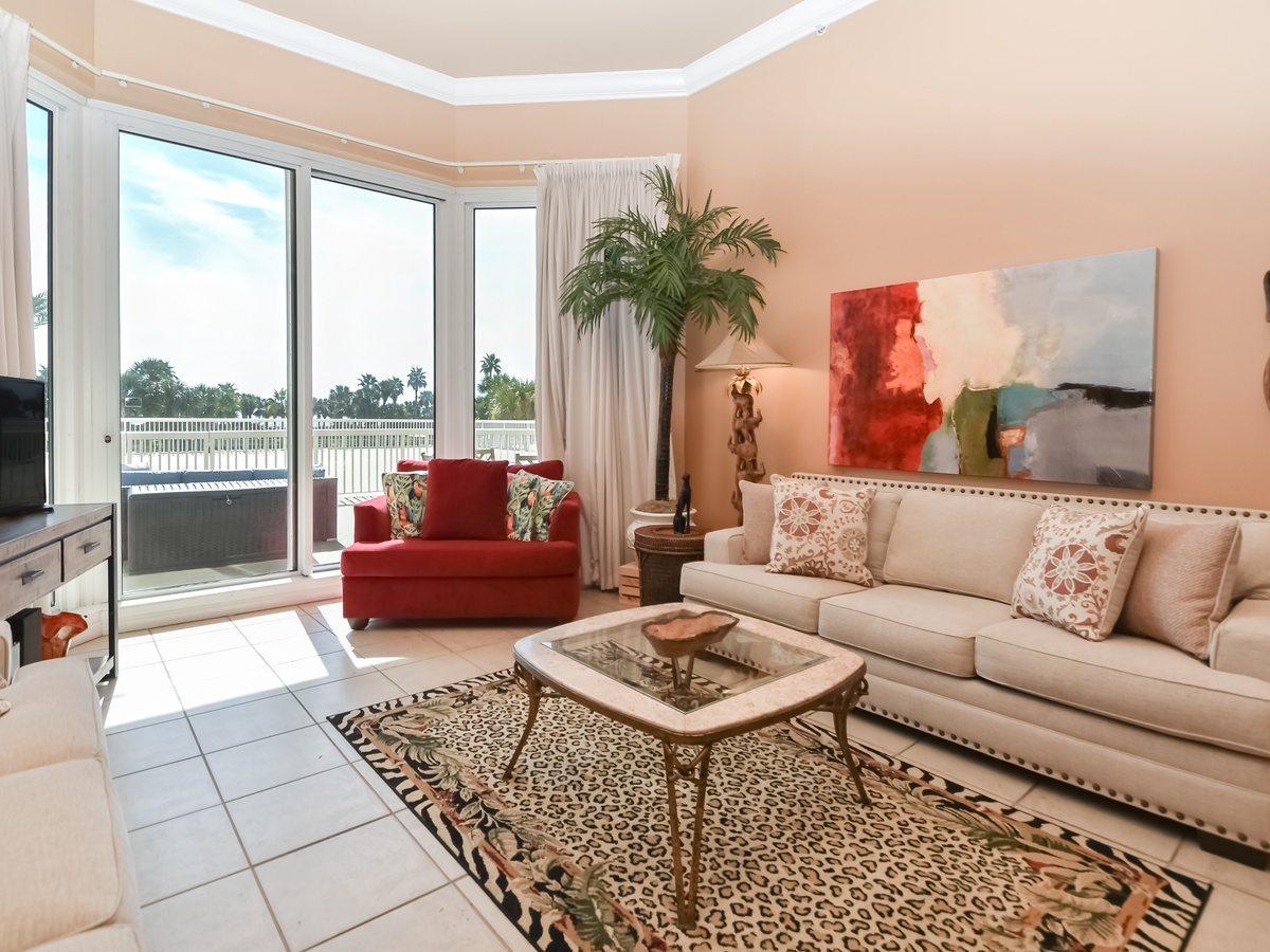 Silver Shells St. Croix 202- Living Area
