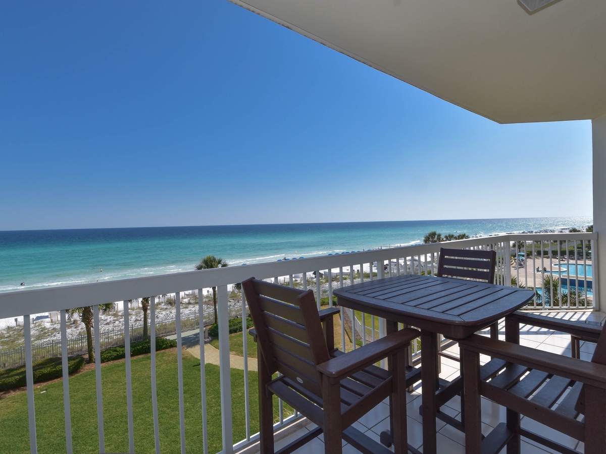 Silver Beach Towers East 402 - Balcony View