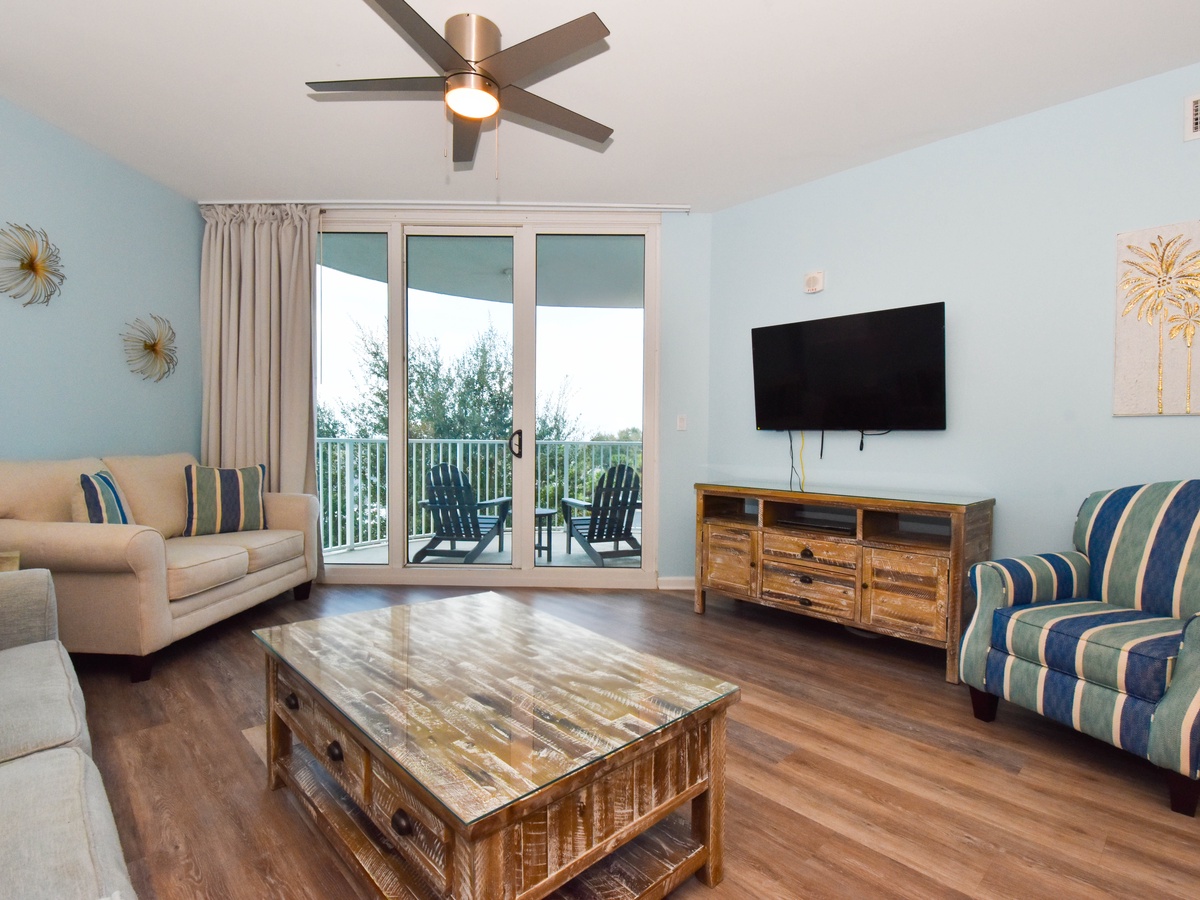 The Palms of Destin 1408 - Living Area