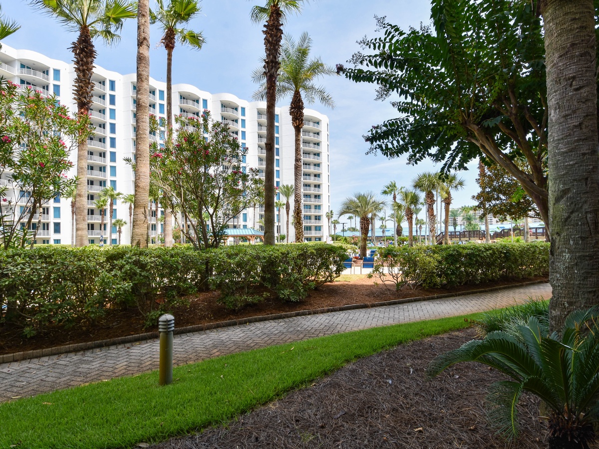 The Palms of Destin 2107 - Patio View