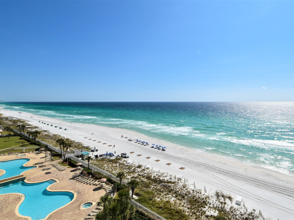 Silver Beach Towers West 906- Balcony View