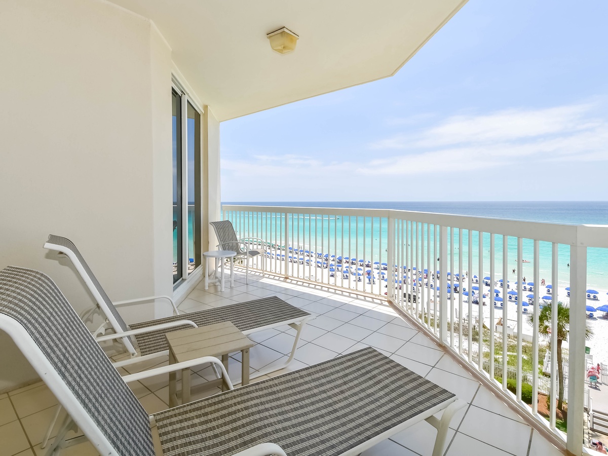 Silver Beach Towers East 606- Balcony