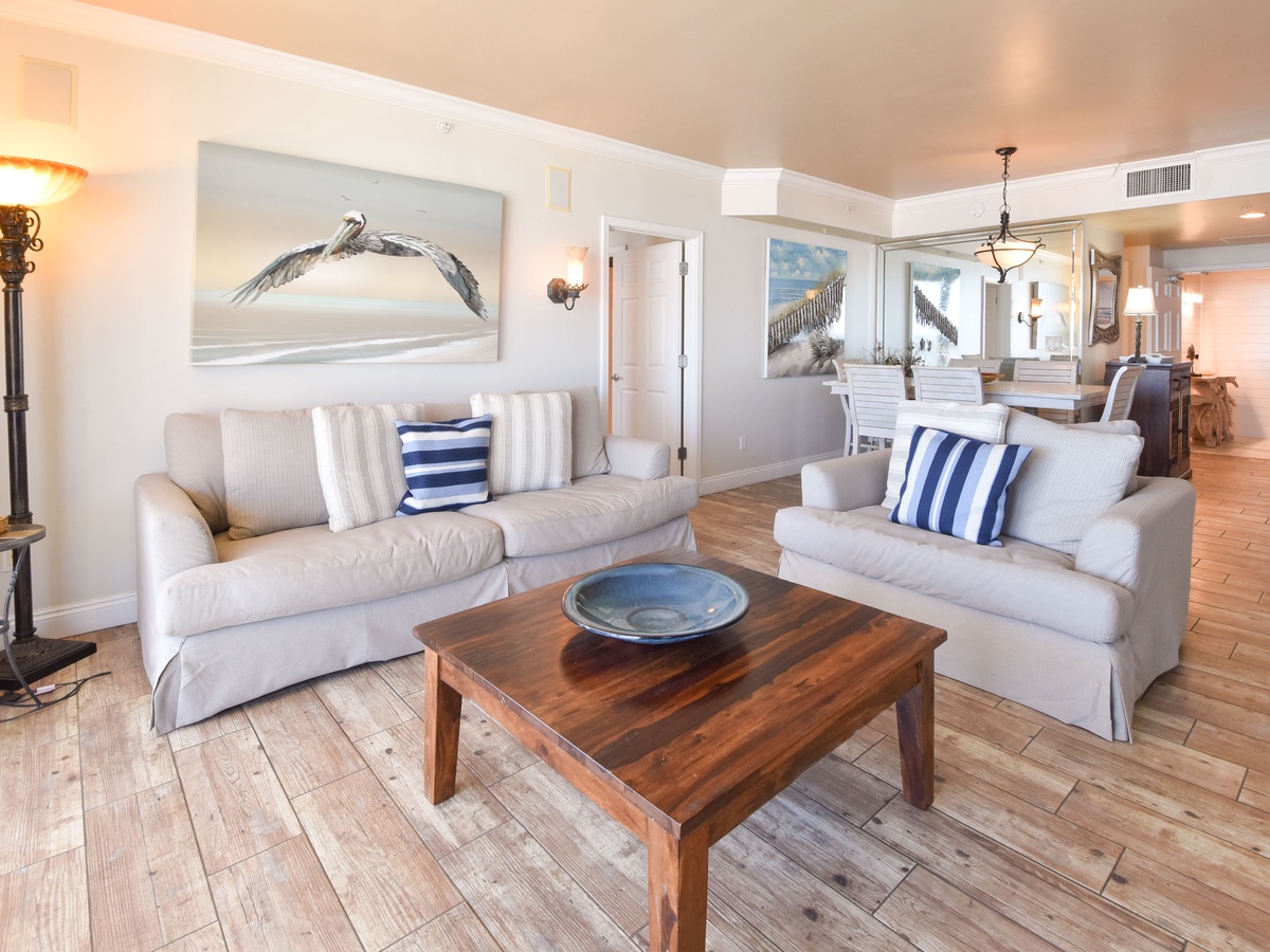 Silver Shells St. Maarten 1402 - Living Area