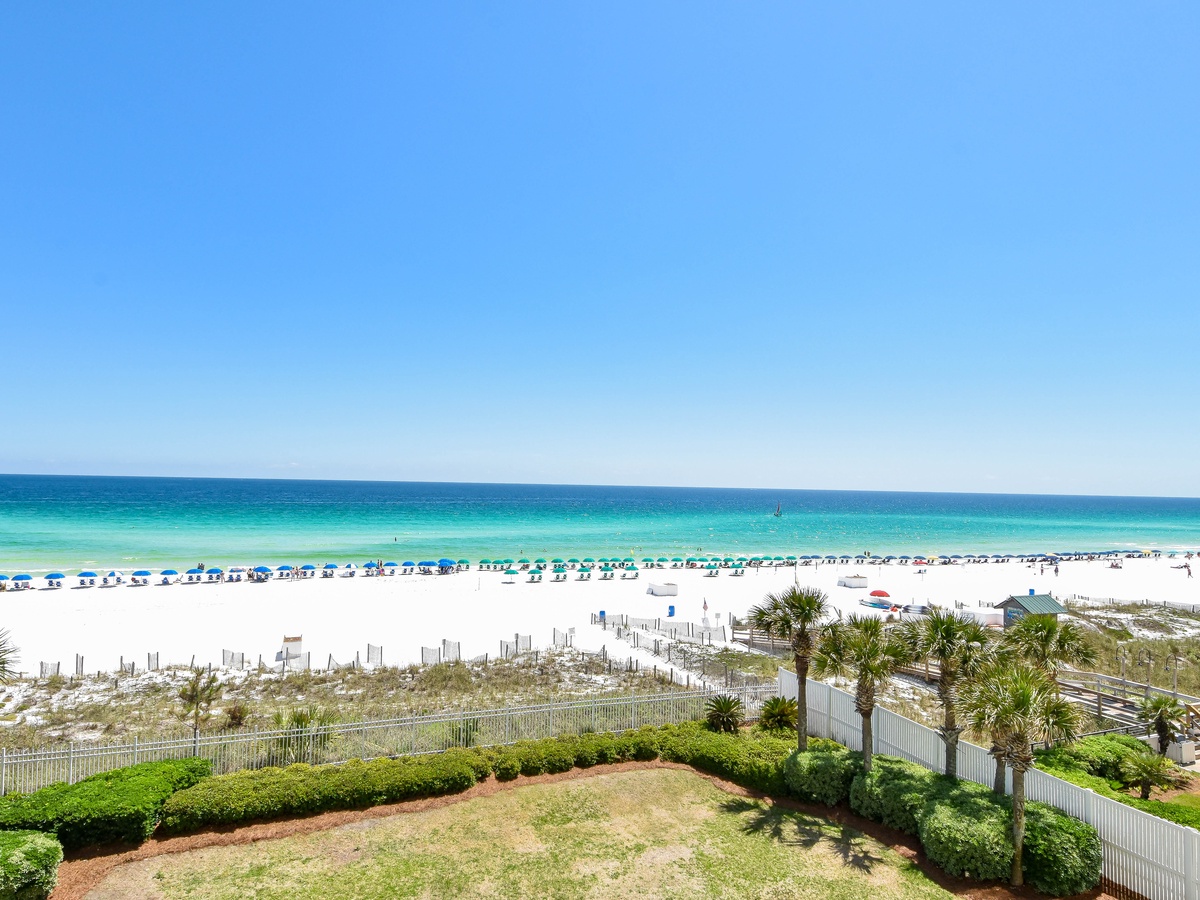 Silver Beach Tower West 406 - Balcony View