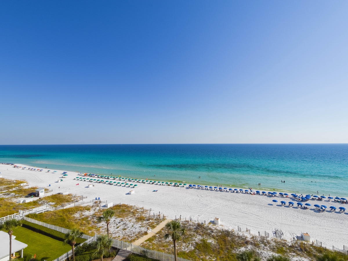 Silver Beach Towers East 802- Balcony View