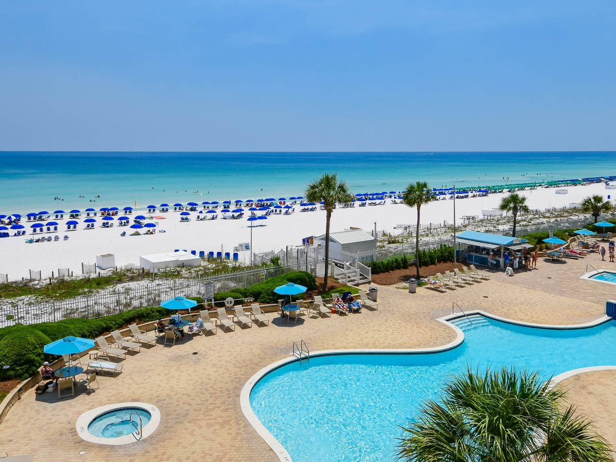Silver Beach Towers East 404 - Balcony View