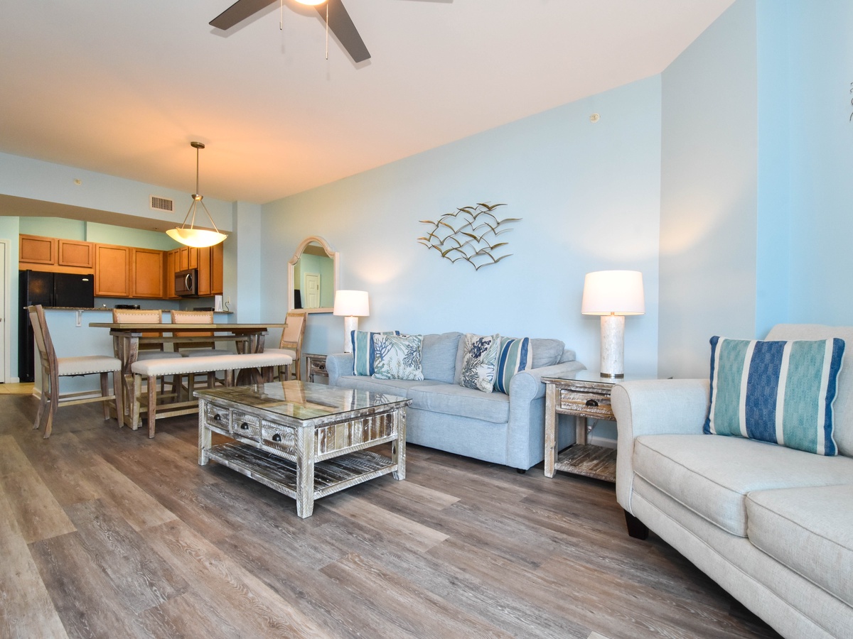 The Palms of Destin 1408 - Living Area