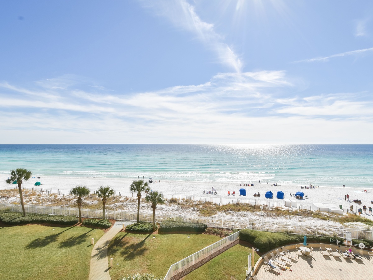 Silver Beach Towers East 504- Balcony View