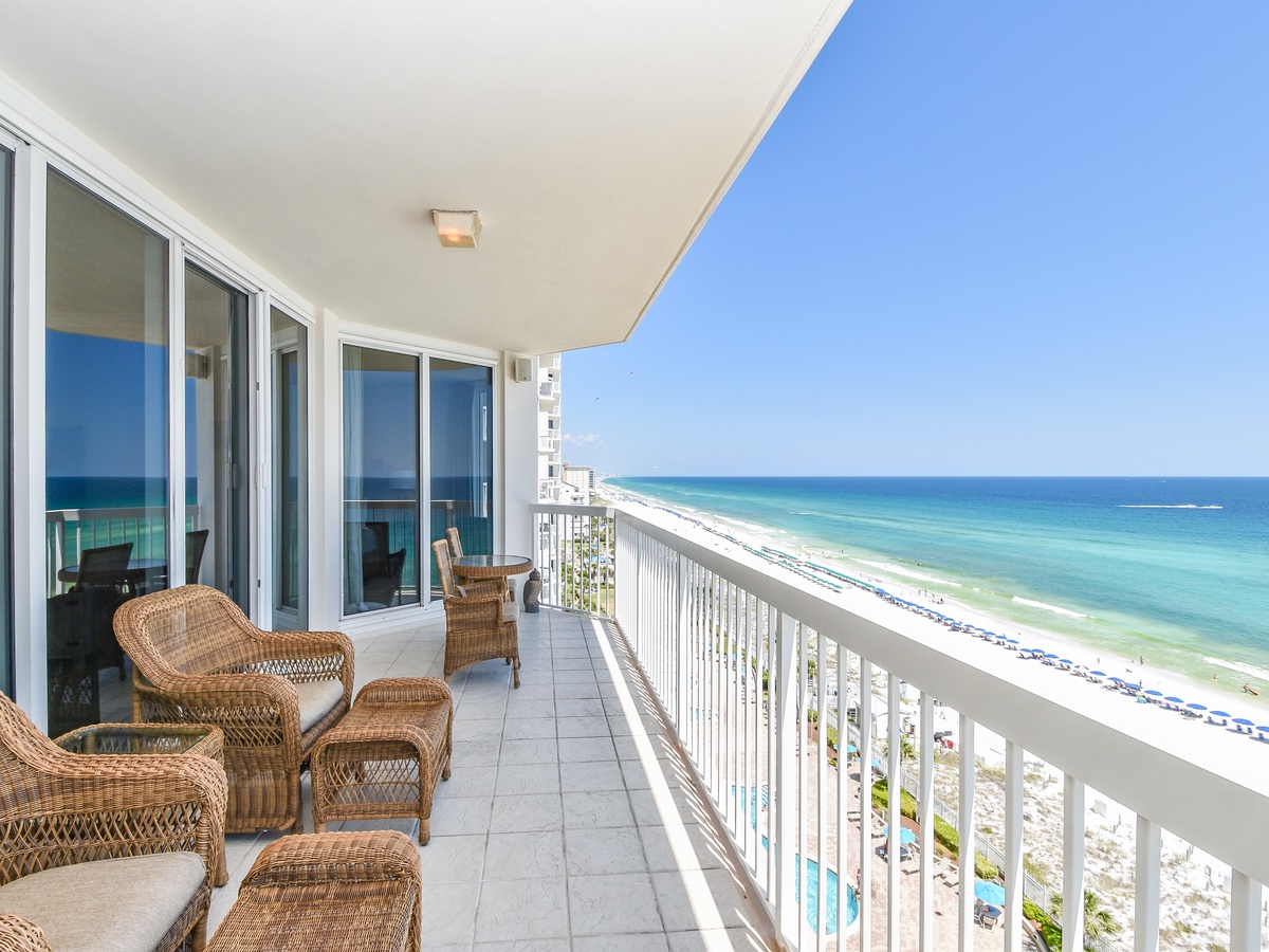 Silver Beach Towers West 1005- Balcony