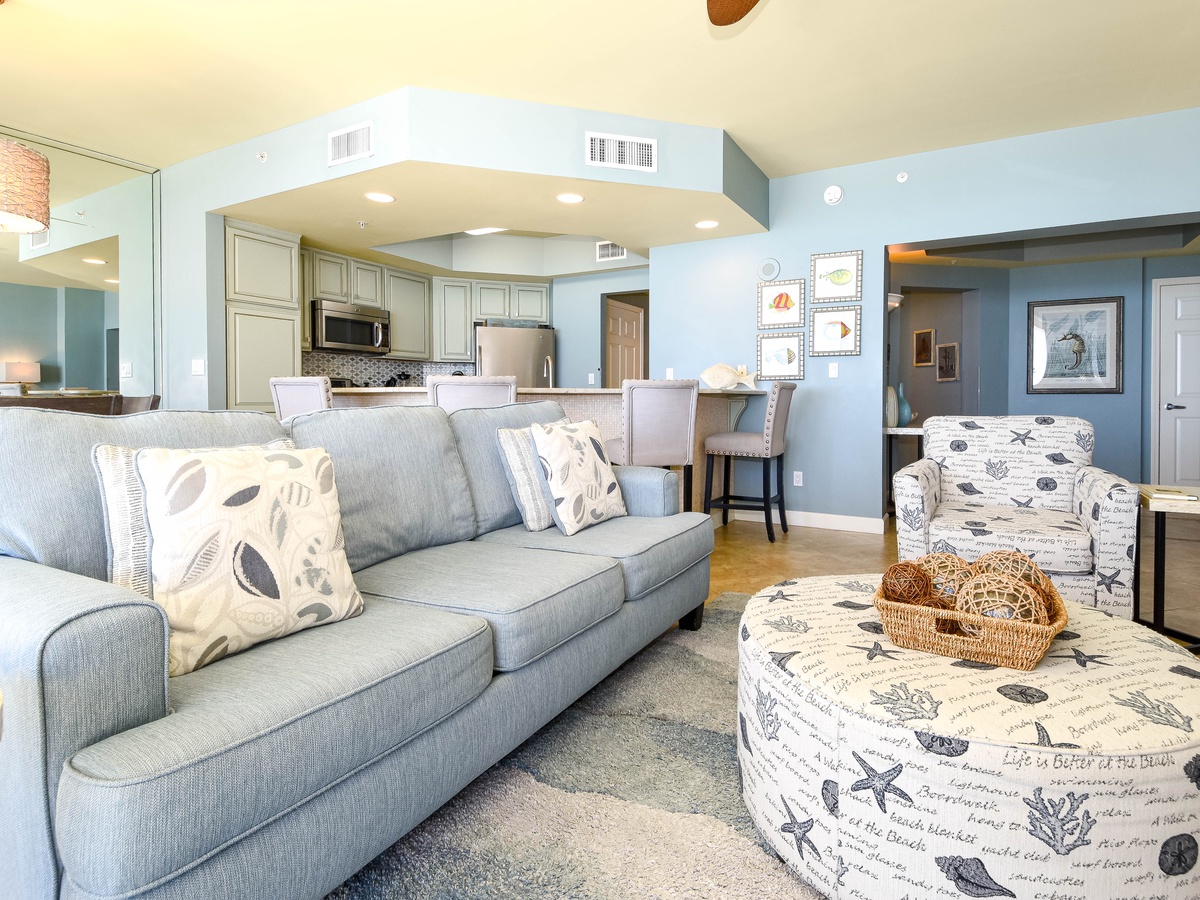 Silver Beach Towers E503 - Open Floor Plan