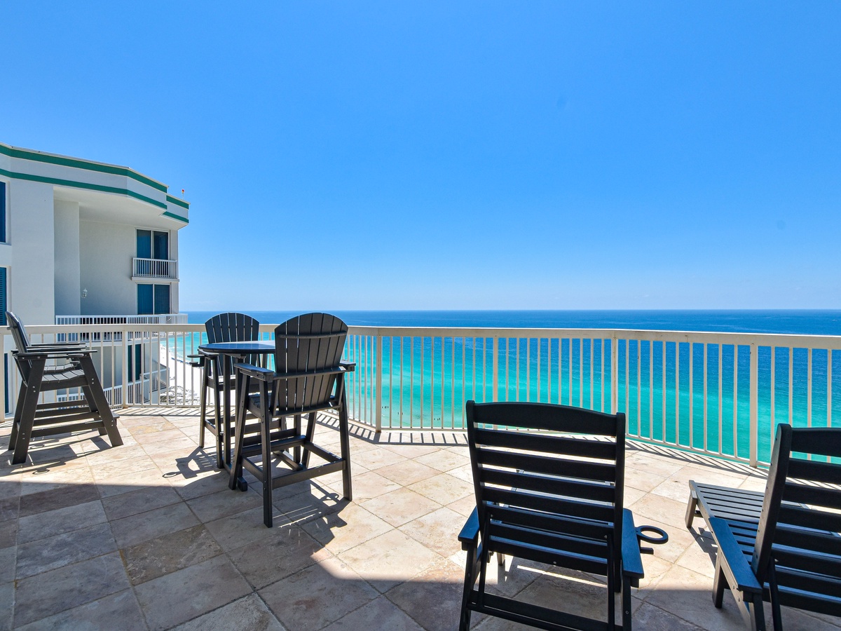 Silver Beach Towers West Penthouse 1901 - Balcony