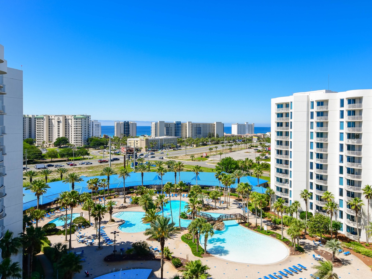 The Palms of Destin 11001 - Balcony View