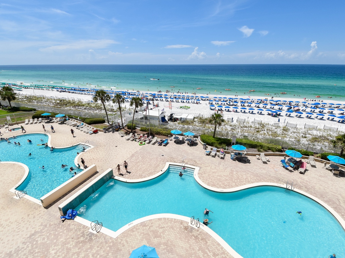 Silver Beach Towers West 501- Balcony View