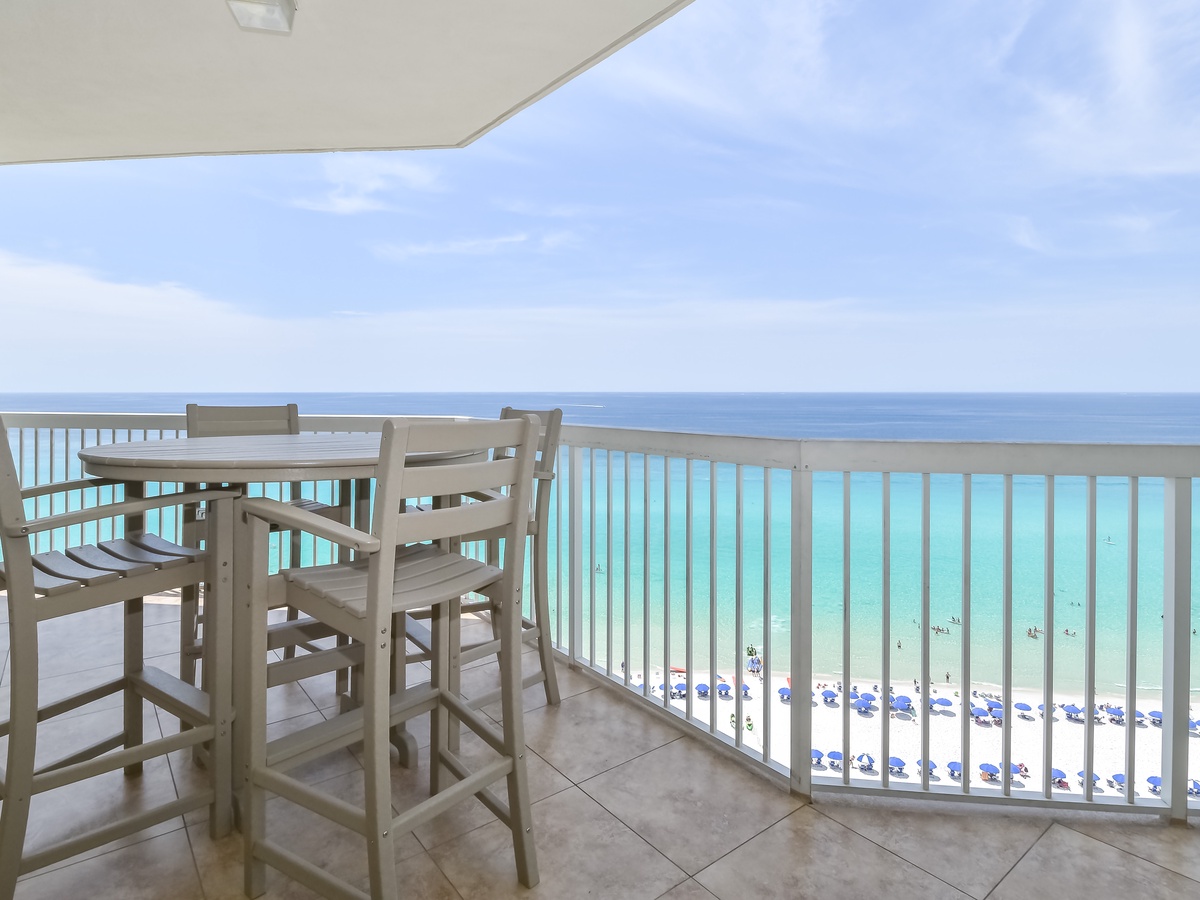 Silver Beach Towers East 1506- Balcony