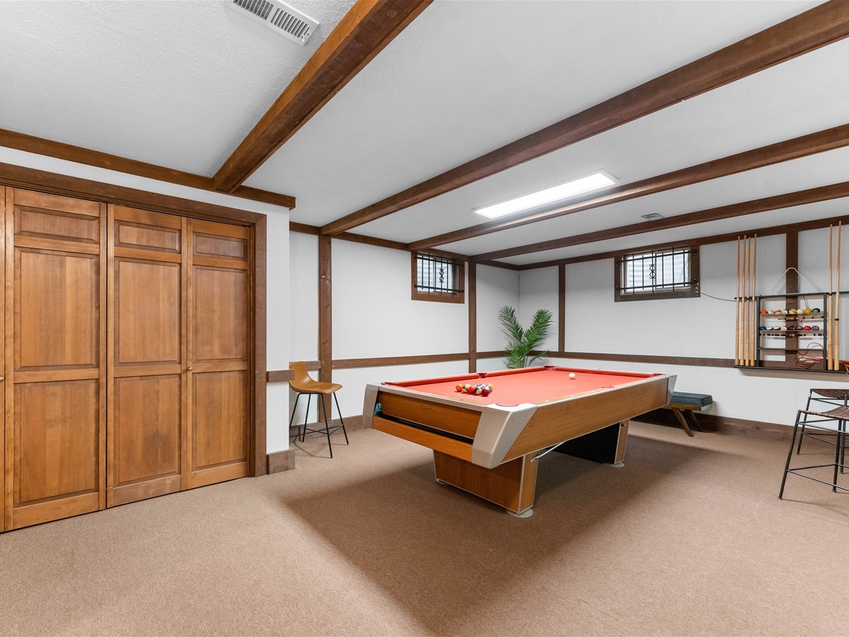 Downstairs Game Room