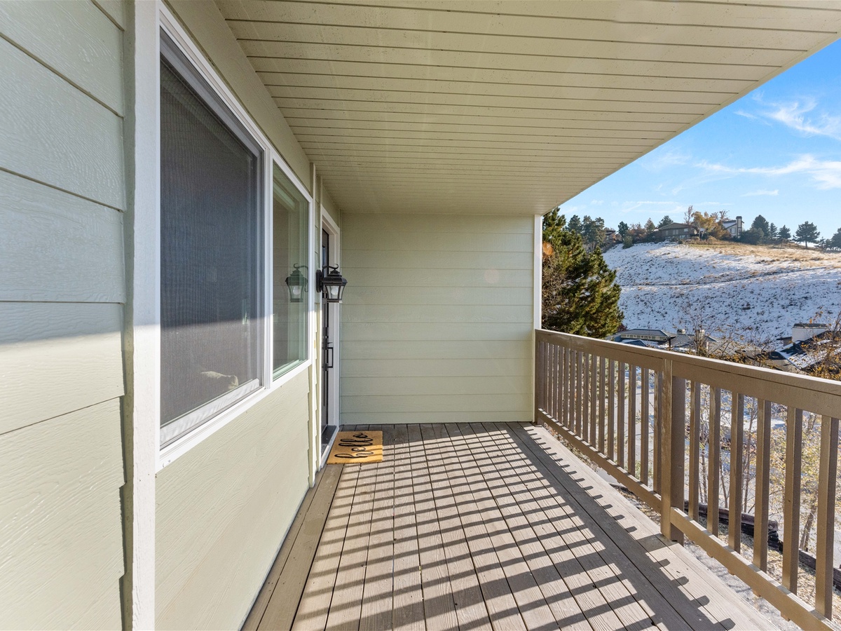 Front Balcony Porch
