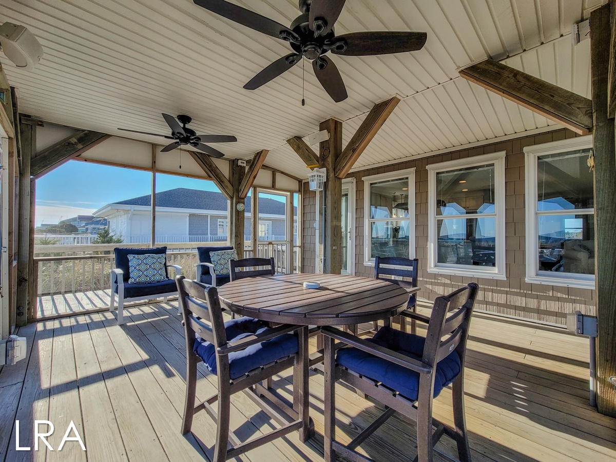 Outside Covered Deck - 25