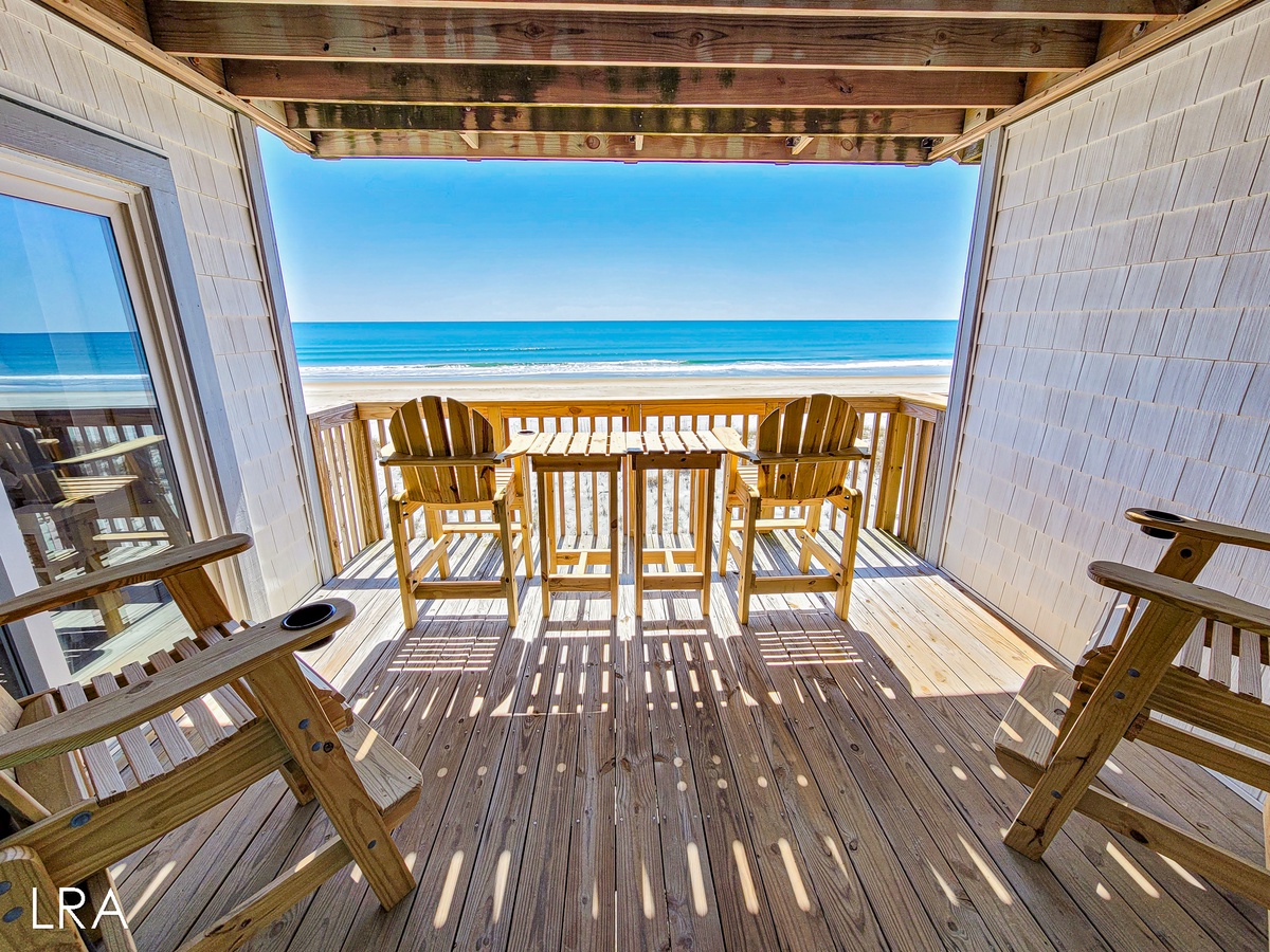 Covered Oceanfront Deck -60