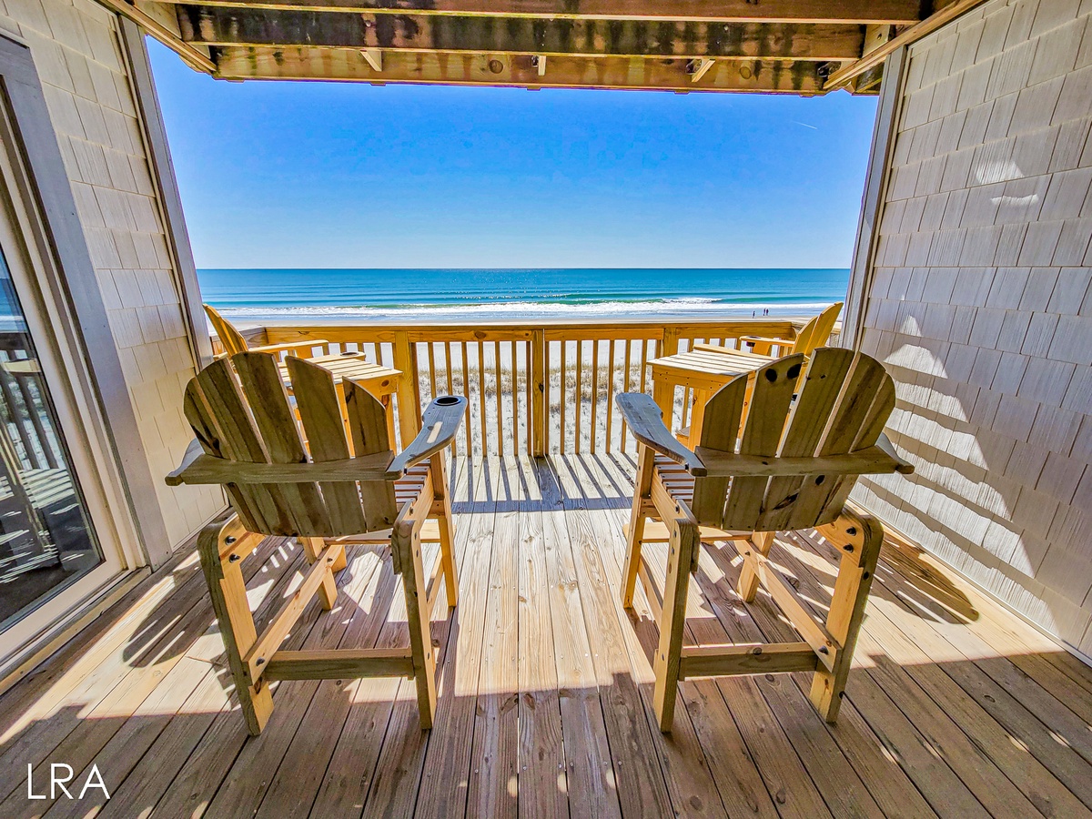 Covered Oceanfront Deck -22