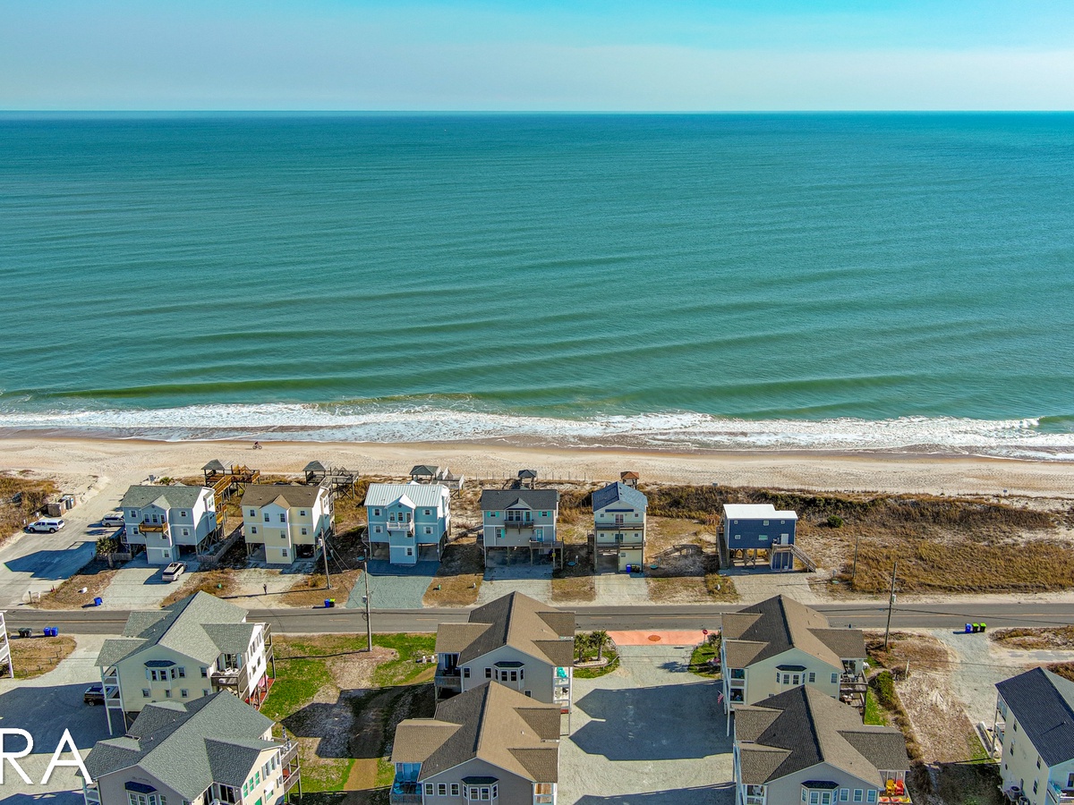 THE Oceanfront Beach House Vacation Rental in North Topsail Beach,NC