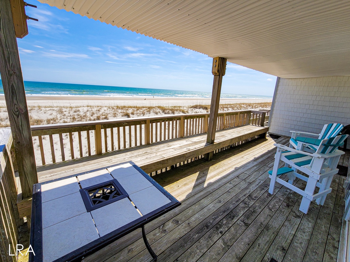 Covered Oceanfront Deck-35