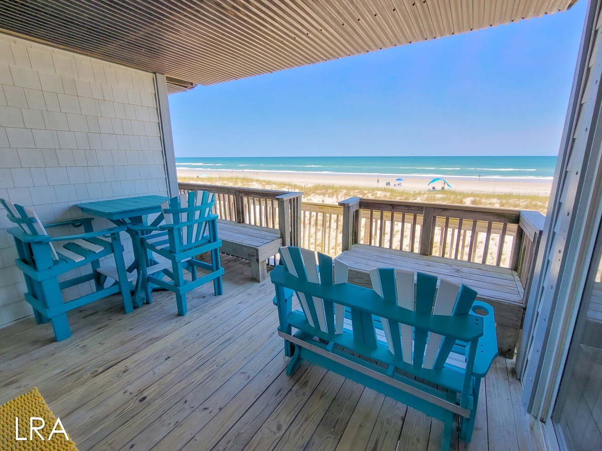 Covered Oceanside Deck - 26
