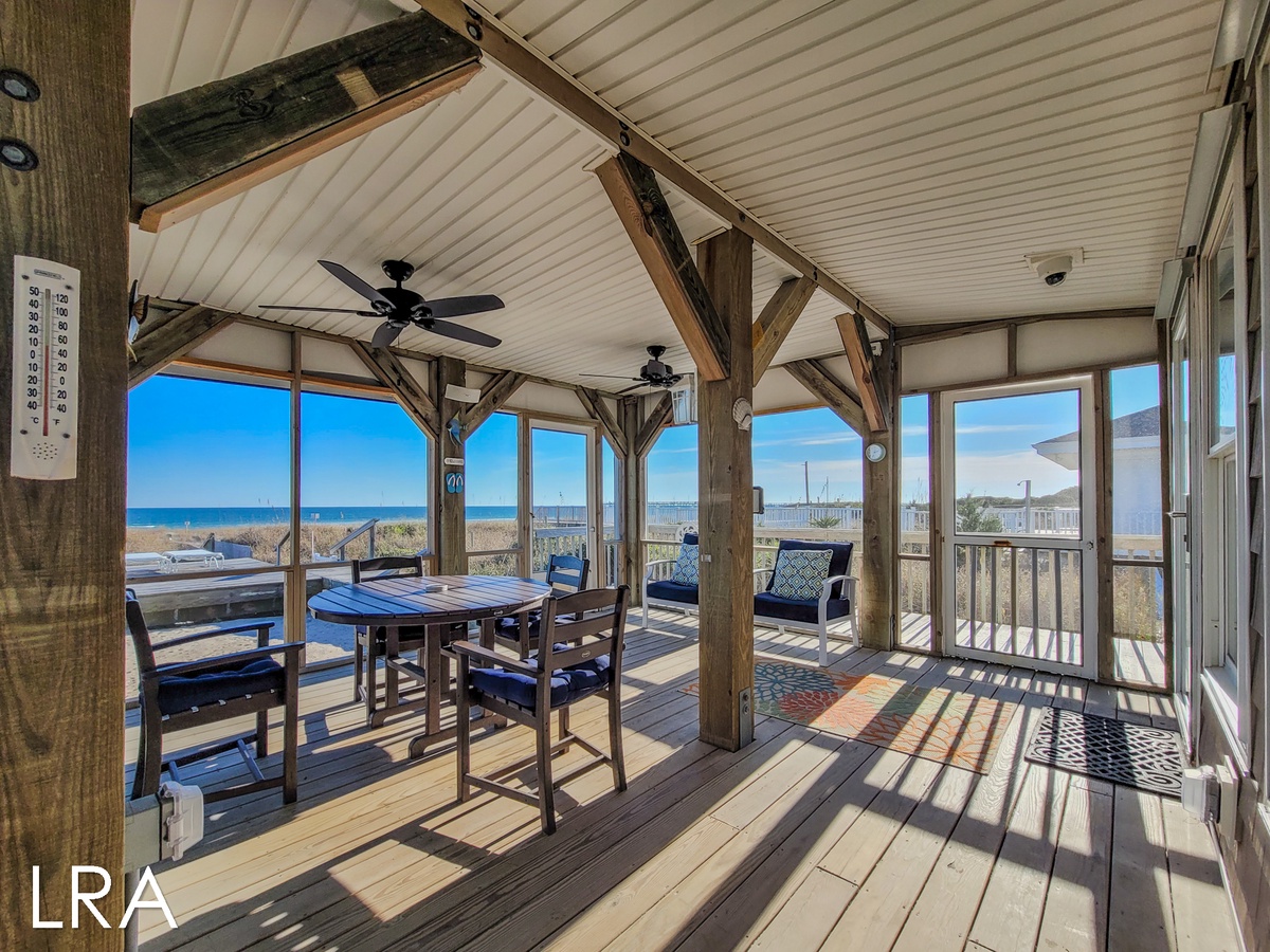 Outside Covered Deck - 24