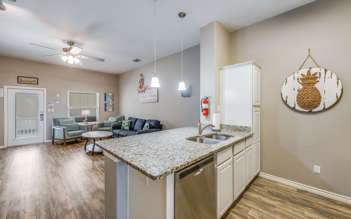 Relax in your open-plan retreat where granite countertops and stainless appliances create the perfect space for memorable meals together.