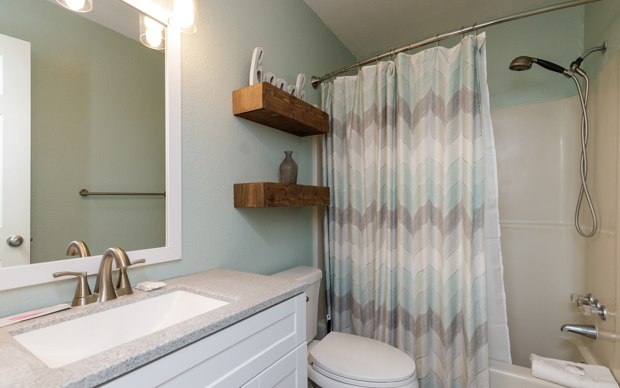 Step into your tranquil bathroom retreat with modern finishes and soothing colors that make your daily routine feel like a spa experience.
