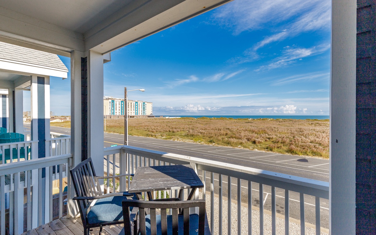Step onto your private balcony and savor breathtaking ocean views while sipping morning coffee at your bistro table.