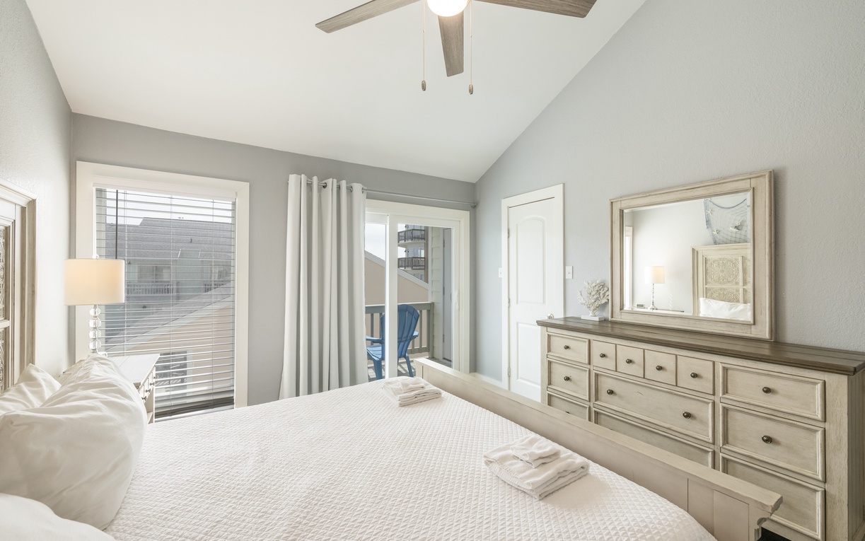 Unwind in your serene bedroom retreat with soft linens, ample storage, and natural light streaming through oversized windows.