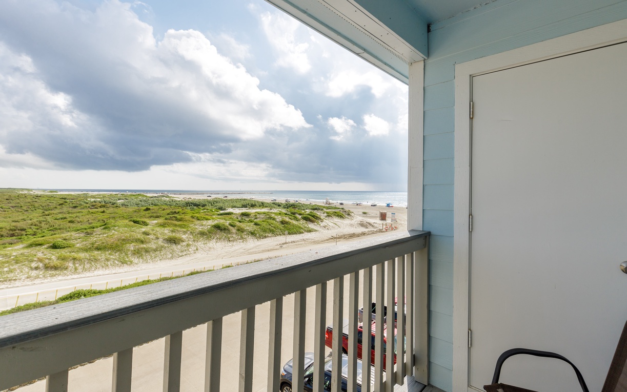Your private balcony offers breathtaking beach views where gentle ocean breezes and endless horizons create your perfect coastal retreat.