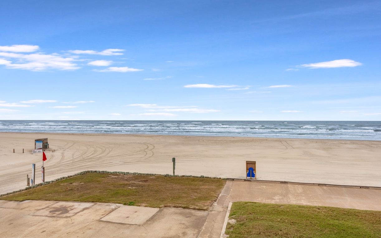 Enjoy the best view on the island from either one of the two first floor balconies.