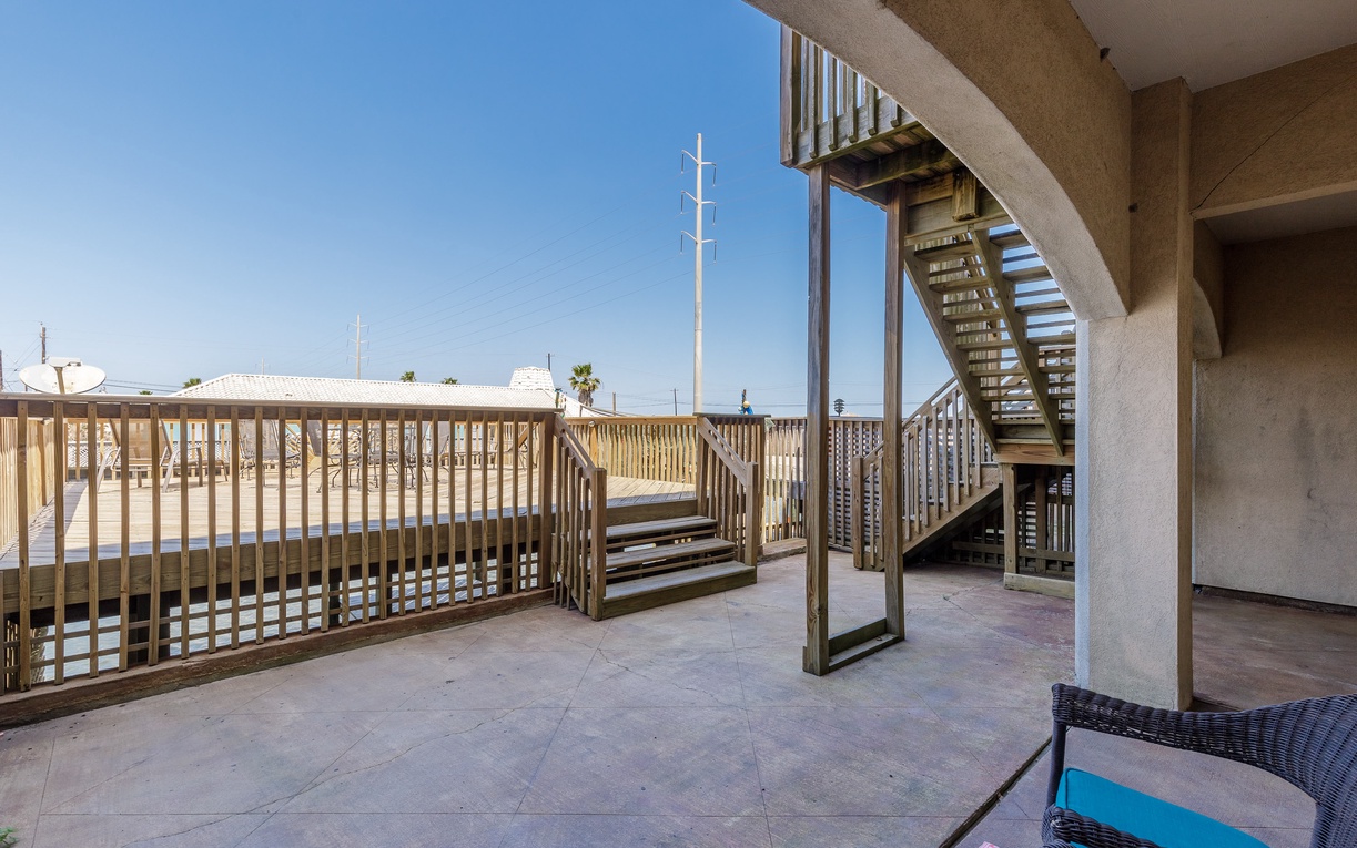 Your spacious terrace offers the perfect spot to unwind with morning coffee or evening cocktails, complete with comfortable seating and stunning views.