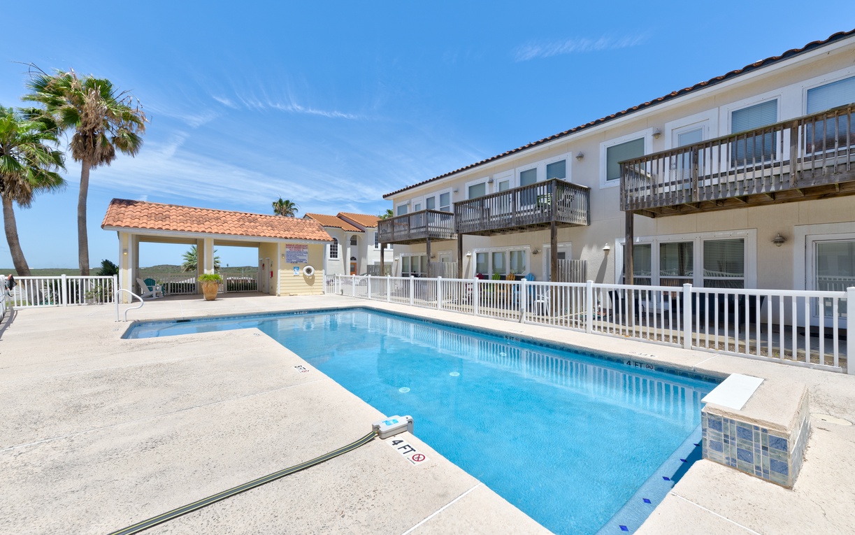 Soak up the sun by your private pool, framed by swaying palms and ocean breezes. Your coastal retreat awaits with plenty of space to unwind and savor those endless blue skies.