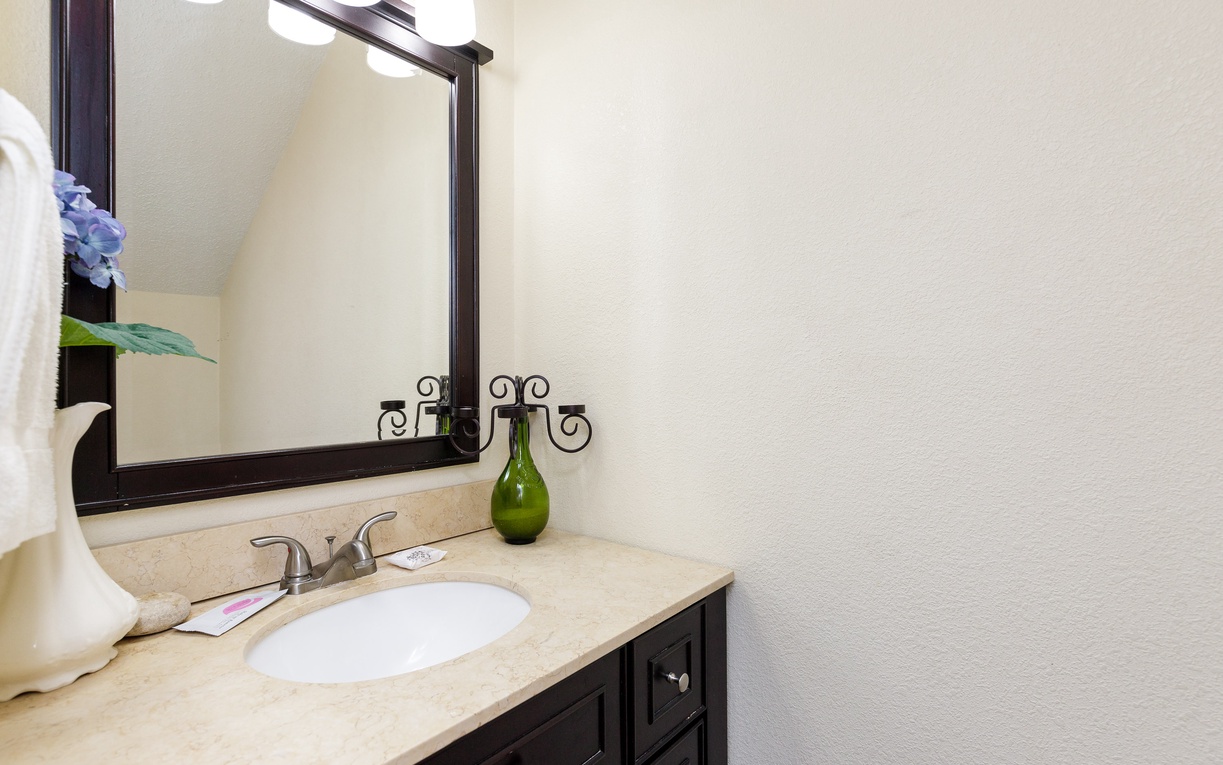 First floor half bathroom
