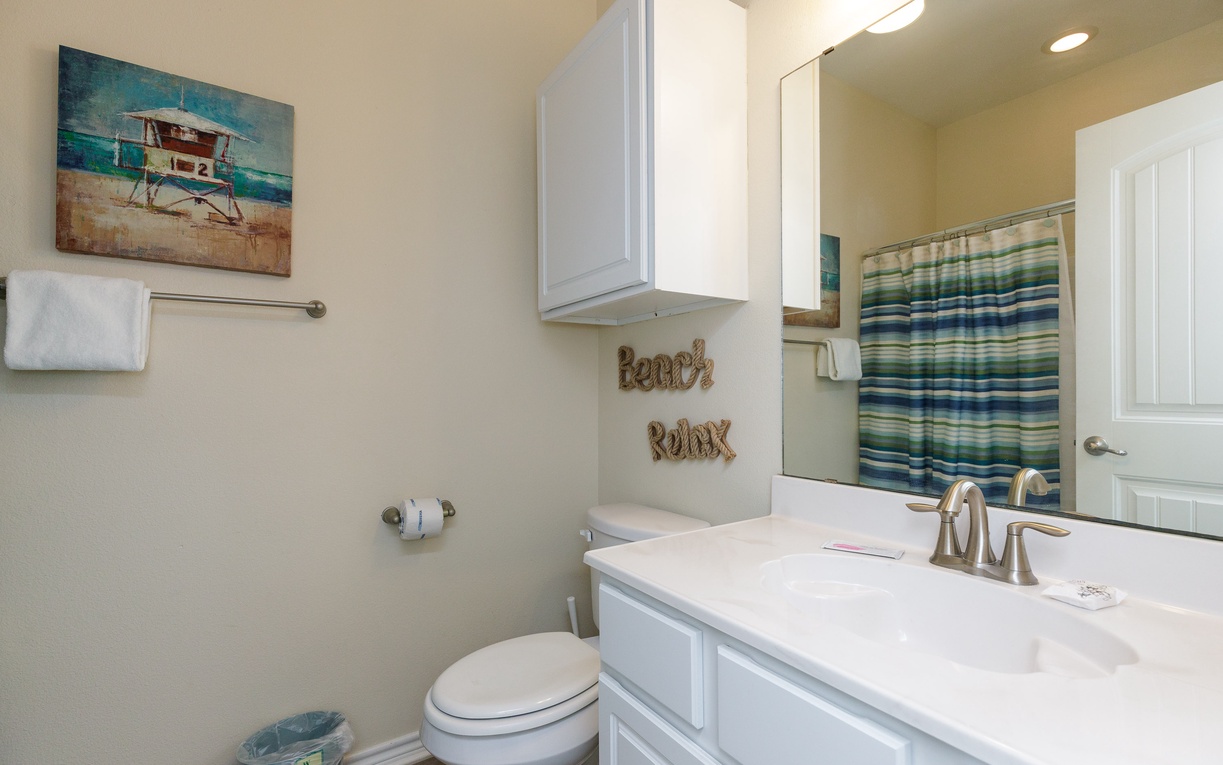 Second floor guest bathroom