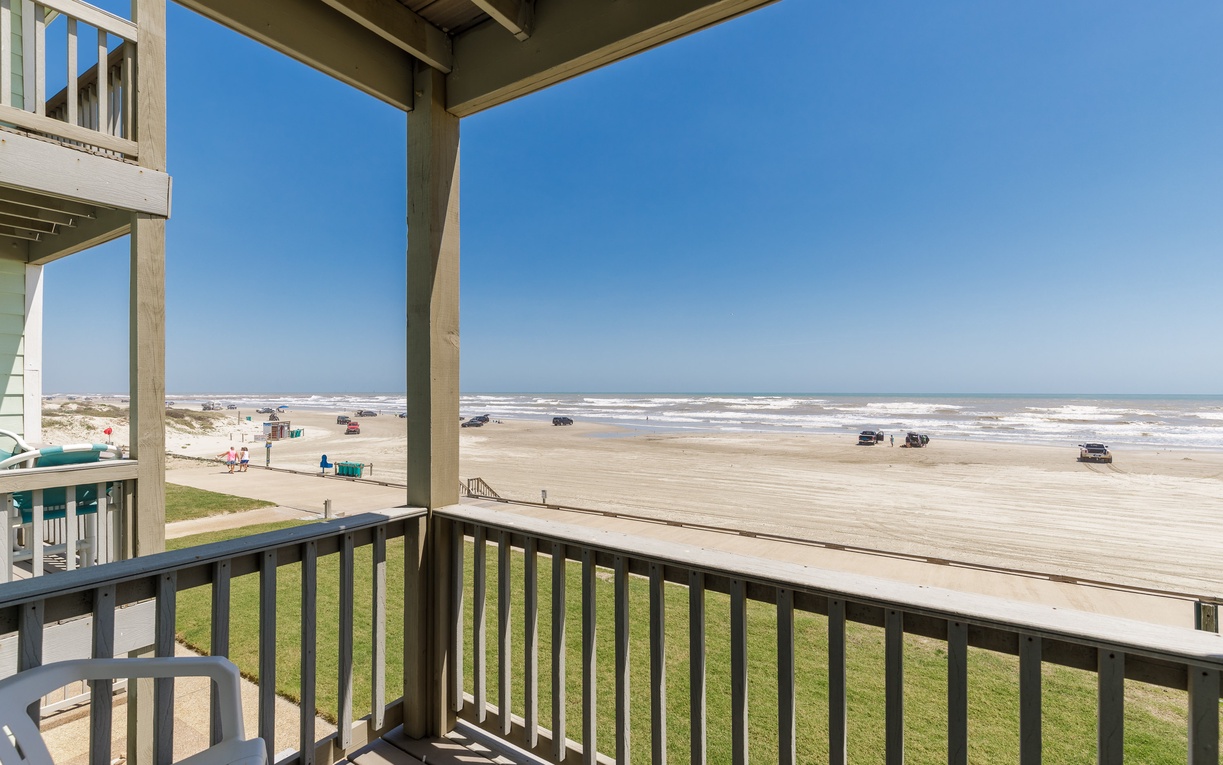 Wake up to endless ocean views from your private living area balcony