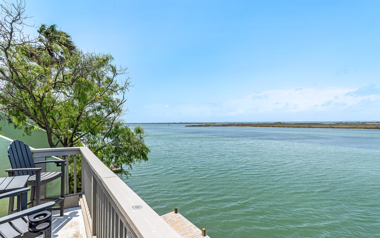 Sip your morning coffee on your private waterfront deck while soaking in stunning lake views and peaceful nature sounds.