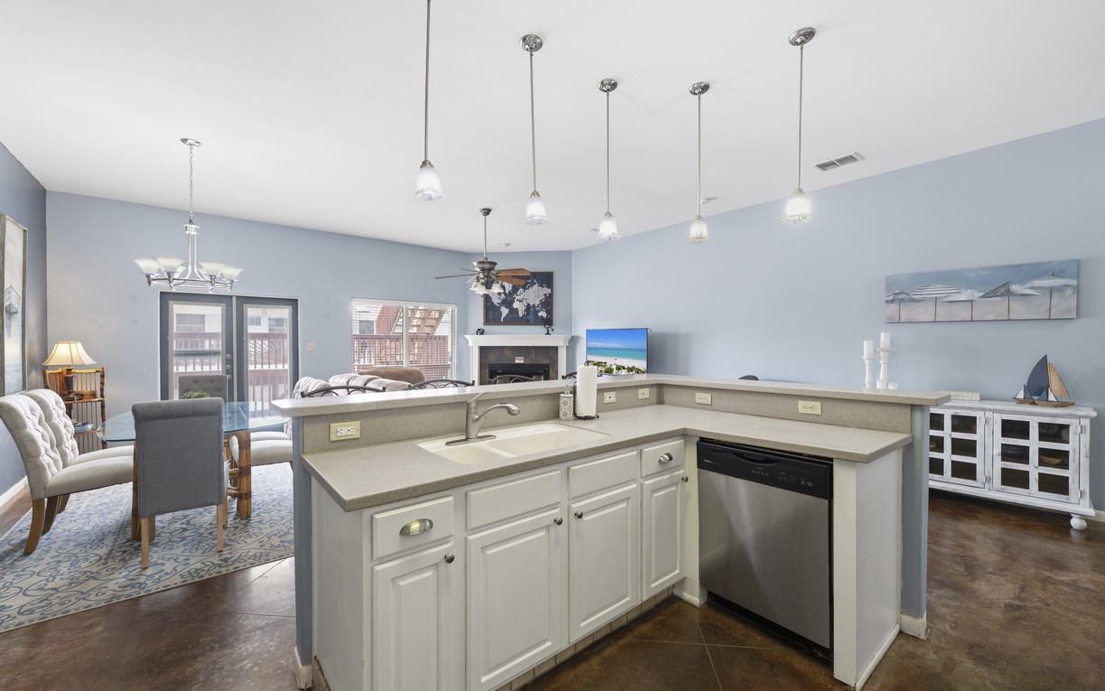Step into your bright, open-concept haven where the kitchen flows seamlessly into the living and dining areas. Enjoy cooking at your spacious island, then unwind on your private balcony.