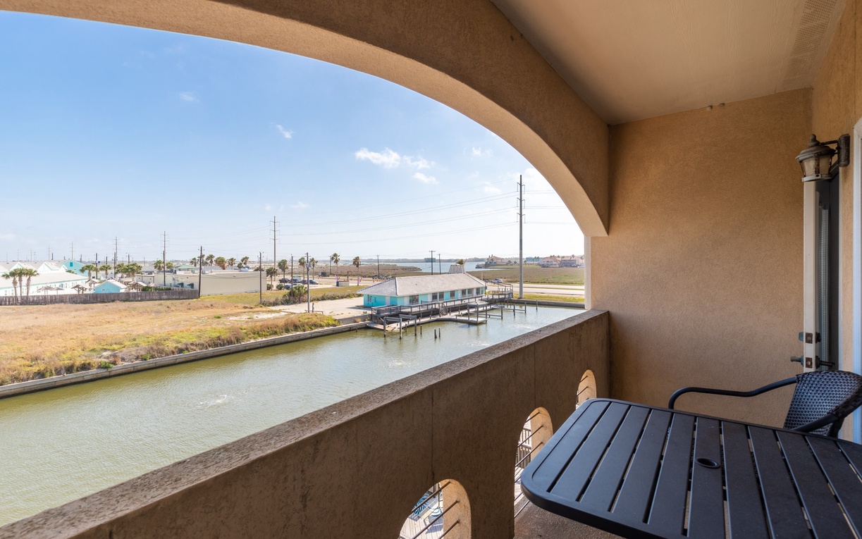 Step onto your private balcony and breathe in the peaceful waterfront views. The perfect spot for morning coffee or evening relaxation.