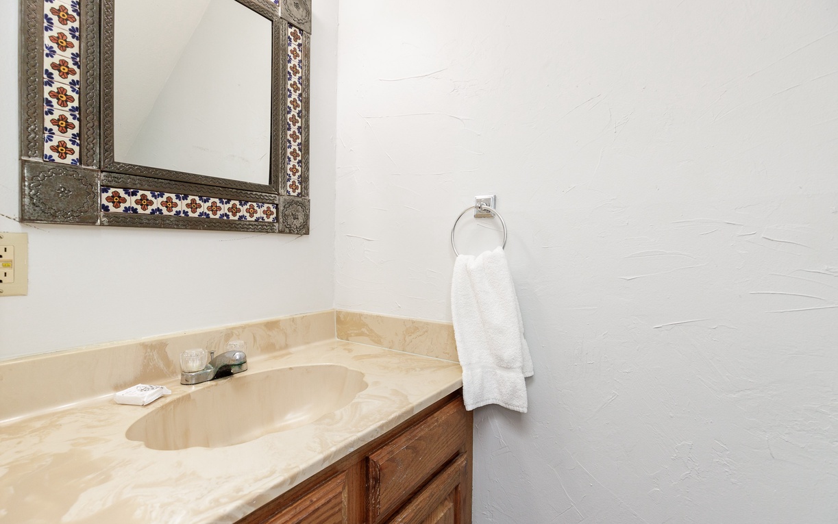 First floor half bathroom
